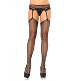 Ciorapi Sexy Tip Plasa, Negru, Marime Universala, Leg Avenue
