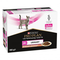 Purina Pro Plan Veterinary Diets Feline &amp;ndash; UR St/Ox Urinary Salmon 10 x 85 g foto