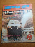 Autoturism martie 1987-chevrolet corsica,trabant 601,formula 1,dacia 1300