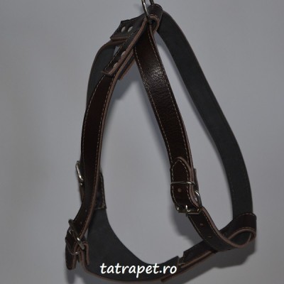 Ham piele reglabil 85 &amp;ndash; 95 cm Nr 4 negru foto