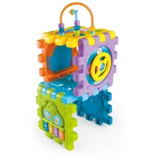Jucarii pentru bebelusi 6-18 luni Jucarii cube cu activitati pentru bebelusi, centru de joaca multifunctional 6 in 1 cu muzica. Cele mai bune jucarii foto