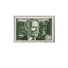 Franta 1951 - Vincent d&#039;Indy compozitor, neuzata
