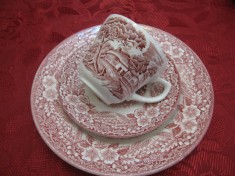 SET CAFEA MIC DEJUN PORTELAN ENGLEZESC IRONSTONE BROADHURST STAFFORDSHIRE ANGLIA foto