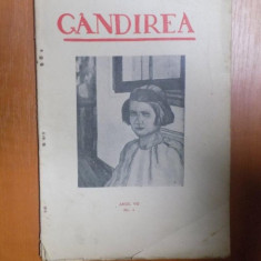 REVISTA GANDIREA , ANUL VII , NR. 1 , IANUARIE 1927