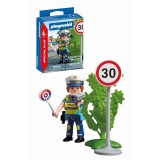 Playmobil - Figurina politist cu radar