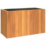 Cumpara ieftin Jardiniera de gradina, 59x27,5x35 cm, lemn masiv de acacia