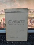 Vrabiesco Observations sur la partie generale de l&#039;projet du code penal 1933 118