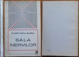 Constanta Buzea, Sala nervilor, sonete, Cartea Romaneasca, 1971, editia 1 cu autograf catre actorul Ion Caramitru