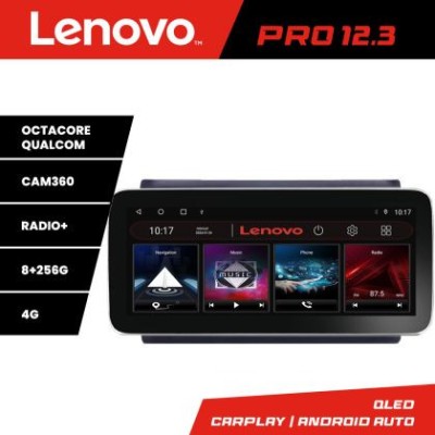 Navigatie Fiat Stilo K-STILO Lenovo PRO 8+256 12.3 inch qled android 4G DSP gps internet 8Core CarStore Technology foto