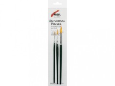 Pensule universale rotunde, din par sintetic, Kreul Basic, 3 buc set marimi 2, 5, 8