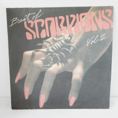 DD- BEST OF SCORPIONS VOL.2, vinil LP USSR 1991, rock, (EX)