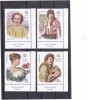 ROMANIA 2024 PASIUNILE REGINELOR ROMANIEI -Serie 4 valori LP2496,MNH., Istorie, Nestampilat