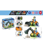Excavator pentru Copii cu Baterii Blu