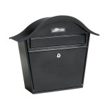 Cutie postala, dimensiune 390 x 357 x 135 mm, culoare antracit, fabricat din tabla de otel