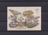 Coliță / Bloc Suvenir Grenada 1994 - Tematica Ciuperci, Specia Pyrrhoglossum lilaceipes - MNH -A99