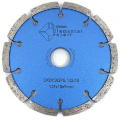 Disc DiamantatExpert Diamantat Pentru Taiere de Rosturi de Dilatare In Beton si Sapa 125x22.2 mm cu Grosime de 10 mm Standard Profesional - Blueline