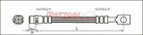 Conducta / cablu frana OPEL ASTRA G Cabriolet (F67) (2001 - 2005) METZGER 4112818