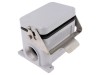 Conector ILME HDC C-TYPE IP65 cu capac, Aluminiu, Montare pe Cablu, PG36, Temperatura -40-125 C