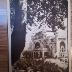 anii 50, Carte Postala CONSTANTA Cazinou / Casa de Cultura a Sindicatelor RPR