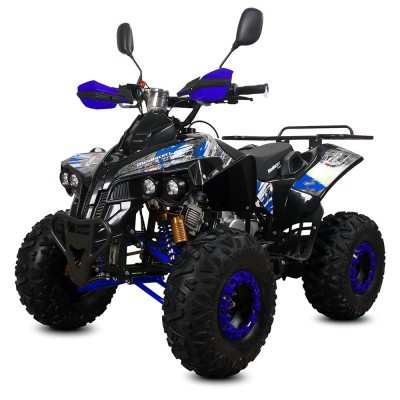 Atv 125cc Mini Rocket Warrior Deluxe 8&amp;amp;quot; automat 4T benzina albastru foto