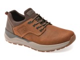Pantofi sport RIEKER maro, 6050, din piele naturala