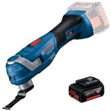 Bosch GOP 185-LI + GBA - Multicutter motor fara perii + Acumulator Li-Ion 18 V 5 Ah