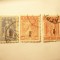 3 Timbre Grecia 1916 supratipar ET si coroana : 10 , 25 , 30l stampilat