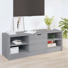 vidaXL Comodă TV, gri sonoma, 102x35,5x36,5 cm, lemn compozit