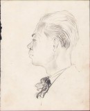 A1676 Schiță de Dimitrie &bdquo;Puiu&rdquo; Eitel, nesemnată