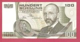 AUSTRIA 100 SHILING / 1984. aUNC