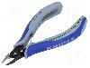 Clesti cu cap foarte ascutit, laterali, pentru taiere, otel crom-vanadium, KNIPEX - 79 42 125