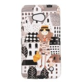 Husa SAMSUNG Galaxy S5 - Fashion 2&amp;1 (Stylish Lady), Plastic, Carcasa