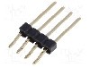 Conector 4 pini, seria {{Serie conector}}, pas pini 2.54mm, NINIGI - ZL315-4SGH