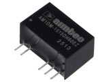 Convertor DC/DC AIMTEC AM1DM-EZ 1W -15V/15V DC 13,5-16,5V DC SIP7