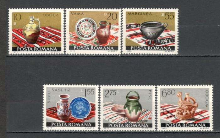 Romania.1973 Ceramica TR.383