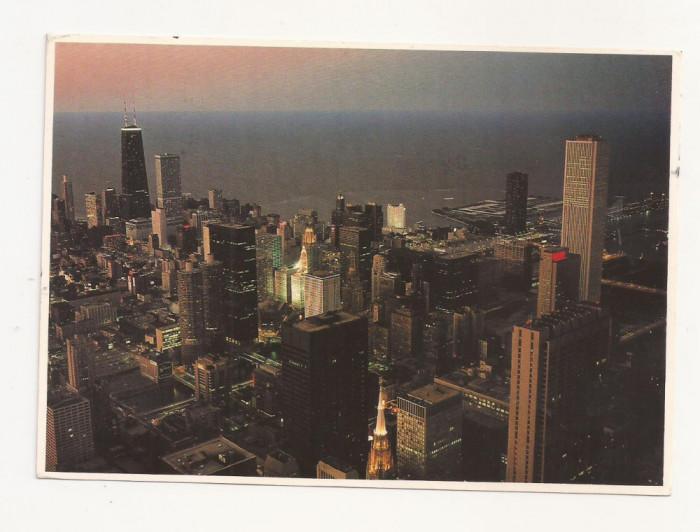 FA24-Carte Postala- SUA - Chicago, circulata 1983