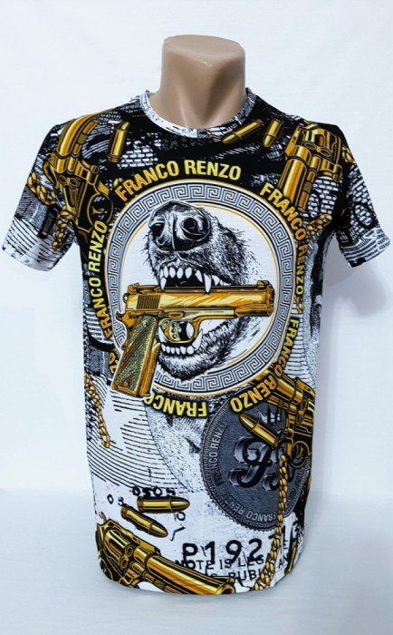 Tricou bărbați cu imprimeu - XL