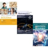 Pachet Bacalaureat 2026. Limba si literatura romana 72 teste complete, Matematica pe intelesul tuturor M-mate-info, M-stiintele naturii si Fizica - Mi