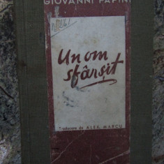 UN OM SFARSIT de GIOVANNI PAPINI , 1931