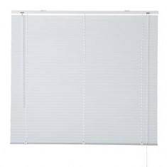 Jaluzea aluminiu, alb, 90 x 180 cm, rezistenta, curatare usoara foto