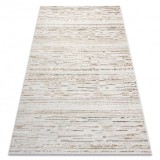 Covor SAMPLE SANTANA C2607A Linii crem / teracota, 160x230 cm