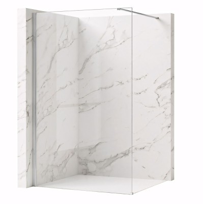 Paravan de dus Rea Flexi Transparent / Chrome 70 foto