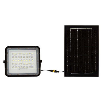 REFLECTOR CU INCARCARE SOLARA 6W 400LM 6400K - NEGRU foto