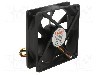 Ventilator 92x92x25mm, 12V DC, Akasa - DFS922512L
