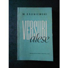 W. BRONIEWSKI - VERSURI ALESE