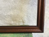 arta / design / vintage - Rama deosebita din lemn pentru fotografii , goblenuri , tablouri sau diverse alte lucruri !
