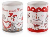 Cumpara ieftin Set 4 borcane decorative 10.5x13.5 cm