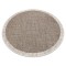 Covor sisal Floorlux cerc 20401 Cadru taupe si şampanie, cerc 160 cm