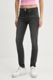 Tommy Jeans jeans femei, culoarea gri, DW0DW19588