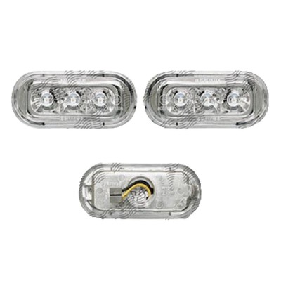 Semnalizare laterala Ford Fiesta, Focus C-Max, Focus II, Fusion; Seat Altea, Exeo, Ibiza, Ibiza/Cordoba, Leon, Toledo; aripa fata, stanga = dreapta, foto